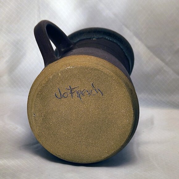 Ceramic Pitcher 6 3/4" tall, 4 1/2" Wide - Picture 6 of 7